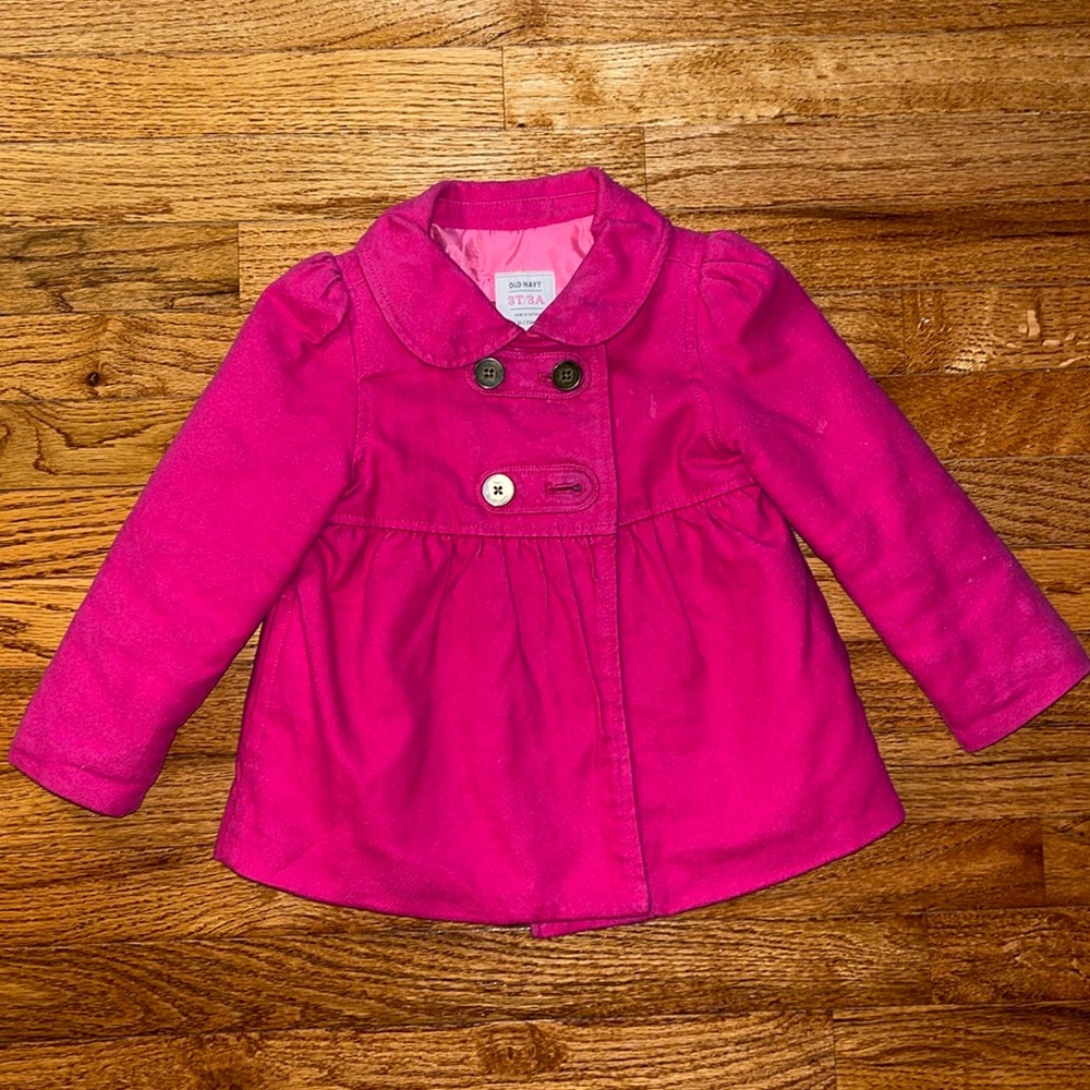 OLD NAVY PEA DRESS COAT